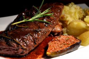 Recette Magret De Canard Sauce Au Bordeaux Et Figues Rôties