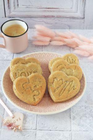 Recette Petits coeurs sous un air de frangipane