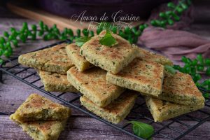 Recette Galette de semoule à la menthe pouliot : Mbesses bel Fliou