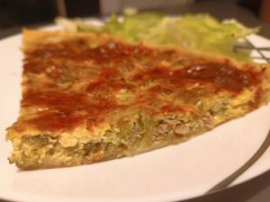 Recette Quiche aux brocolis et à la viande hachée