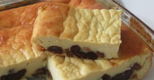 Recette Clafoutis aux pruneaux et aux raisins secs style far breton