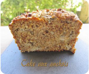 Recette Cake aux anchois