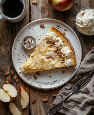 Recette Gâteau aux pommes et amandes : Recette facile et savoureuse