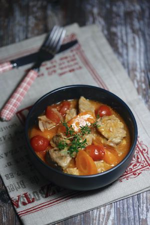 Recette Sauté de veau Marengo