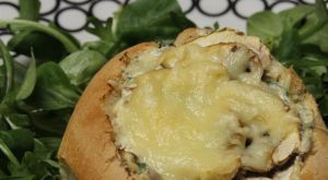 Recette Pains farcis au champignons & au fromage
