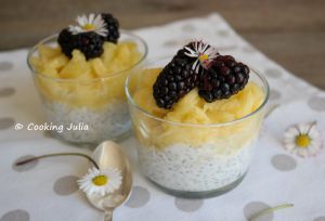 Recette Chia pudding vanillé à l'ananas