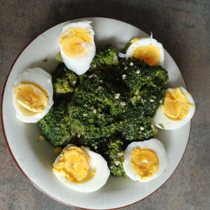 Recette BROCOLIS et OEUFS DURS cuisson au combi Ninja