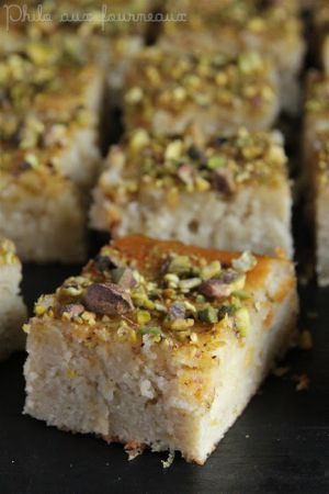 Recette Gâteau amande, cardamome & eau de rose comme une baklava