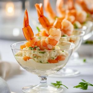 Recette Verrines Crevettes Concombre : Recette Facile et Rapide