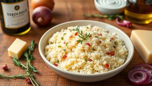 Recette Risotto italien au Teroldego Rotaliano DOC