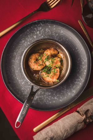 Recette Gambas à l’ail et persil