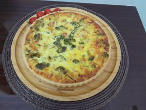 Recette Quiche aux brocolis poivrons et carottes