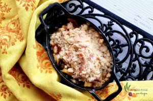 Recette Crumble aux parfums des îles