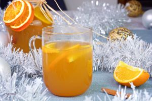 Recette Jus de pommes épicé pour Noël VEGAN