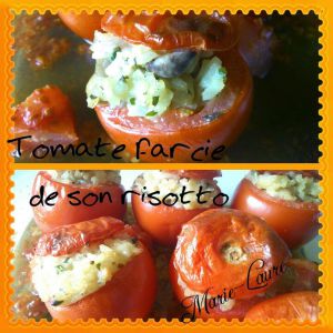 Recette Tomate farcie de son risotto