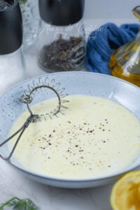 Recette Vinaigrette au yaourt nature : recette rapide, légère et crémeuse