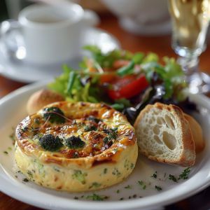 Recette Flan de brocolis au fromage : Recette facile et savoureuse