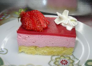 Recette Bavarois aux fraises