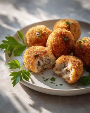 Recette Croquettes de champignons au Airfryer