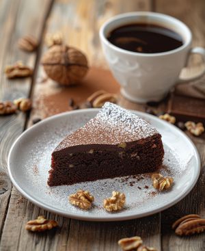 Recette Gâteau au noix et au chocolat : Recette facile et savoureuse