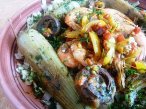 Recette Wok de légumes croquants et fruits de mer (ou sans!)