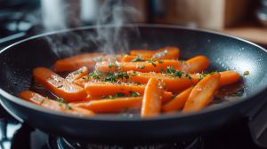 Recette Secrets d’une poêlée de carottes dorées et croquantes