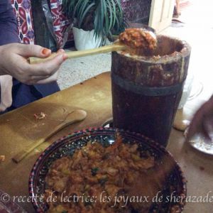 Recette Zviti, slata mehress , recette traditionnelle algérienne