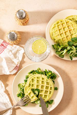 Recette Gaufres au brocoli