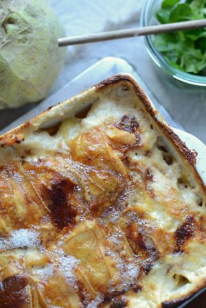 Recette Gratin de rutabaga au Roblochon #végétarien