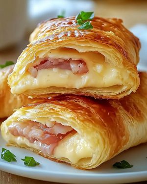 Recette Croissants Jambon Fromage : Recette Savoureuse et Facile à Réaliser