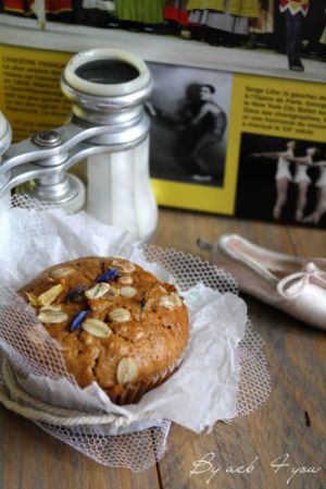 Recette Muffin vegan au thé Russian earl grey