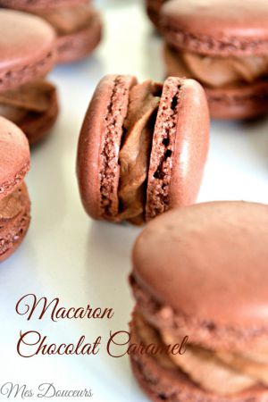 Recette Macaron Chocolat - Ganache Chocolat Caramel