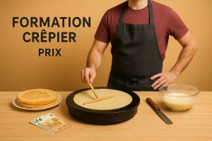 Recette Formation crêpier prix : forfait ou sur mesure par durée
