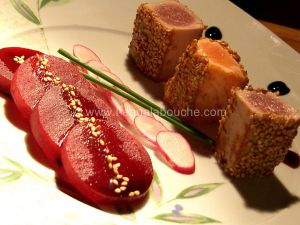 Recette Tataki De Thon Et De Saumon