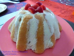 Recette Charlotte Poires-Fraises