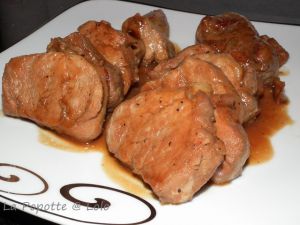 Recette Filet Mignon de Porc, sauce Miel / Soja