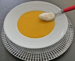 Recette Velouté de potimarron au parmesan *