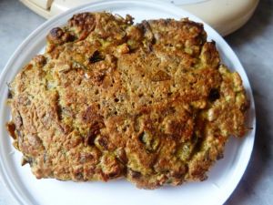 Recette Galettes VG légumes avoine graines chanterelles, tomate séchée nouvelle recette allégée