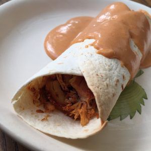 Recette Burritos au poulet