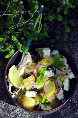 Recette Salade de pommes de terre à la Grecque