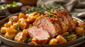 Recette Rouelle de Porc au Four : Recette Moelleuse et Caramélisée