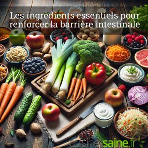 Recette Ingrédients essentiels pour renforcer la barrière intestinale dans une alimentation sans gluten