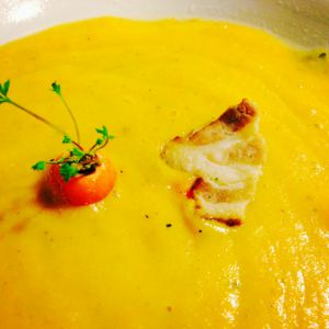 Recette Soupe bacon et carottes