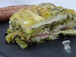 Recette Gratin de ravioles du Dauphiné aux courgettes
