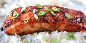 Recette Air Fryer Hoisin Salmon