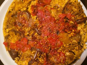 Recette Ragoût "à l'envers" --- { Makloubeh }