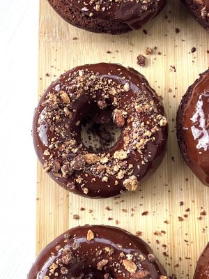Recette Donuts au four express et légers : cacao et chocolat
