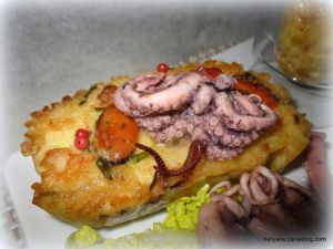 Recette Cakes surimi aux fruits de mer / aux saveurs méridionales
