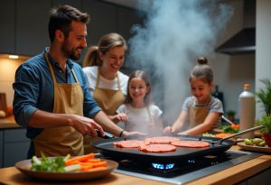 Recette Cuisson sans fumée : le choix des gourmands pressés