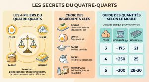 Recette Quatre-quarts : réussir un gâteau ultra moelleux